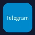 Telegram客服支持图标